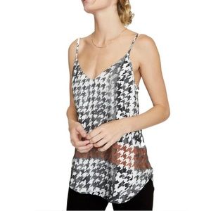 Like New Brochu Walker Eyres Cami in Houndstooth